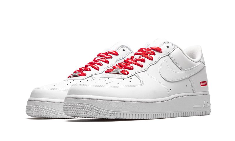 Nike Air Force 1 Low Supreme Mini Box Logo White